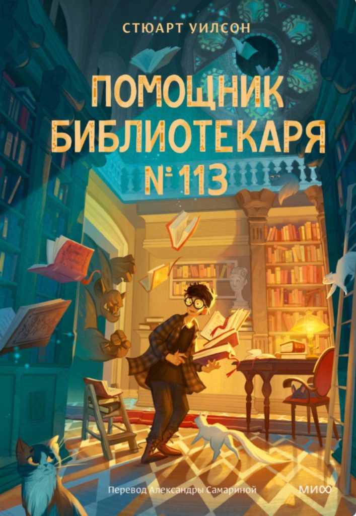 Обложка книги "Помощник библиотекаря №113" Обложка книги "Помощник библиотекаря №113"