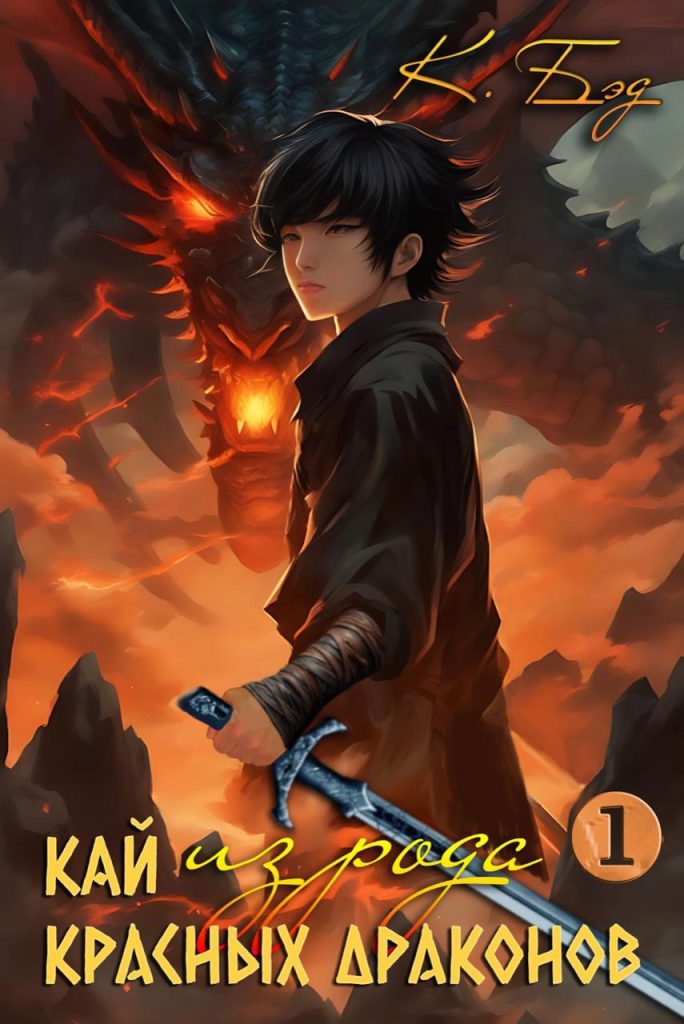 Обложка книги "Кай из рода красных драконов"