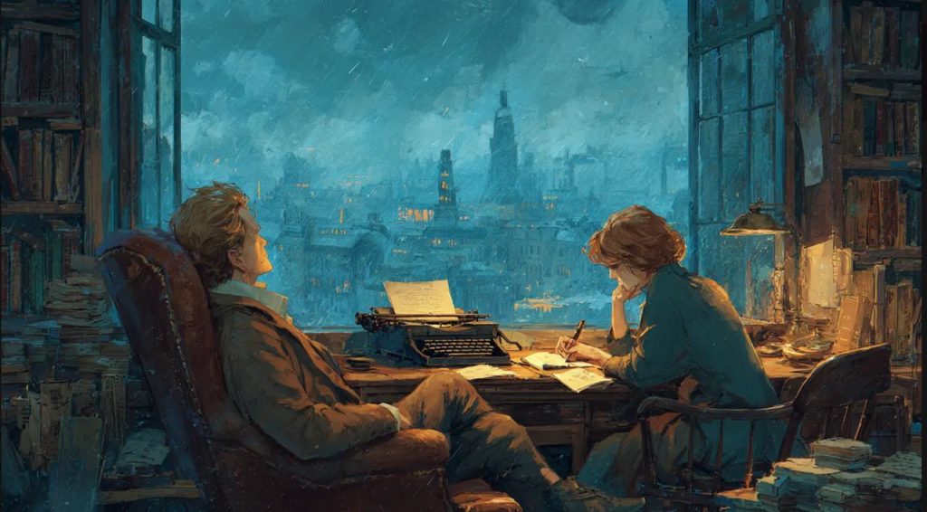 Иллюстрация к статье «Как придумать сюжет для книги», 4 Картинка по теме «Как придумать сюжет для книги», 4