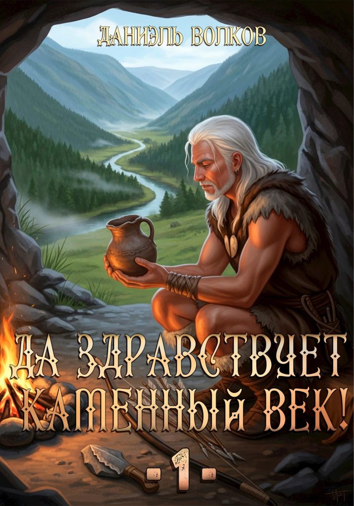 Обложка книги "Да здравствует каменный век!" Обложка книги "Да здравствует каменный век!"