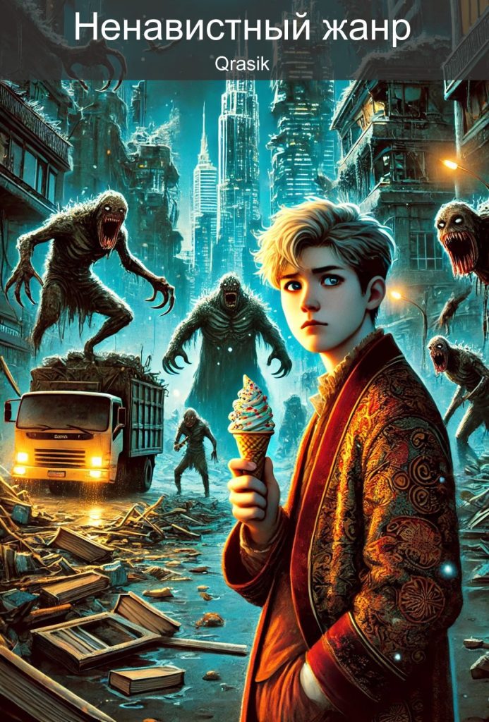 Обложка книги "Ненавистный жанр" Обложка книги "Ненавистный жанр"