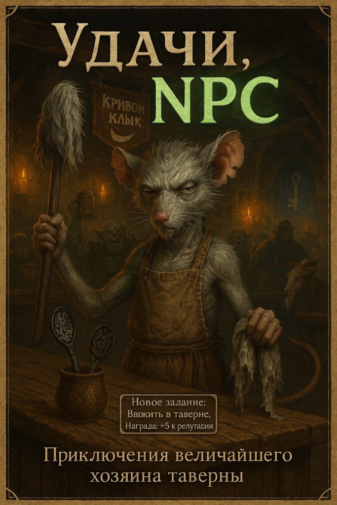 Обложка книги "Удачи, NPC"