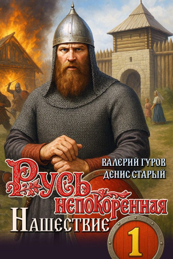 Обложка книги "Русь непокорная. Нашествие"