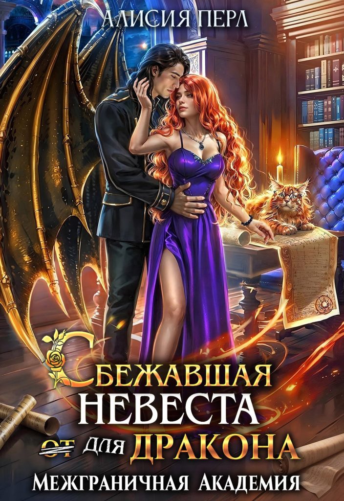 Обложка книги "Сбежавшая невеста (от) для дракона" Обложка книги "Сбежавшая невеста (от) для дракона"