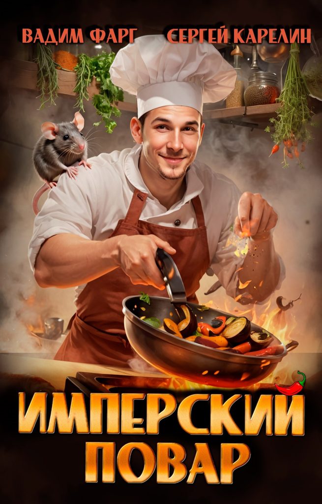 Обложка книги "Имперский повар" Обложка книги "Имперский повар"