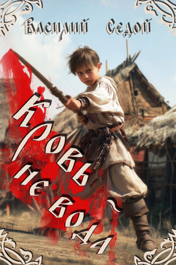 Обложка книги "Кровь не вода"