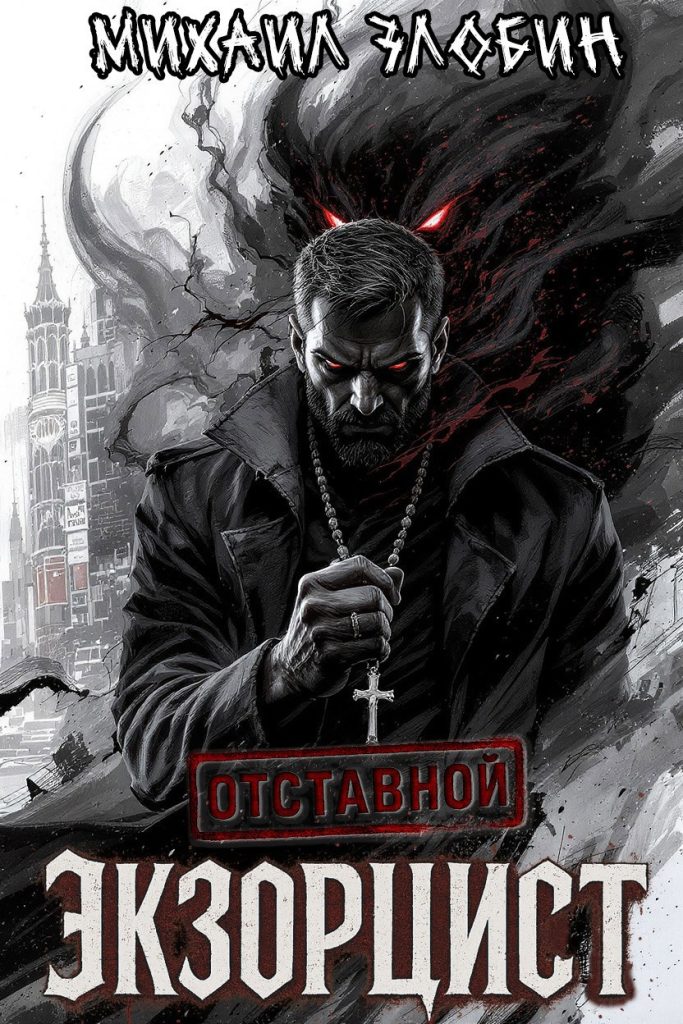 Обложка книги "Отставной экзорцист" Обложка книги "Отставной экзорцист"