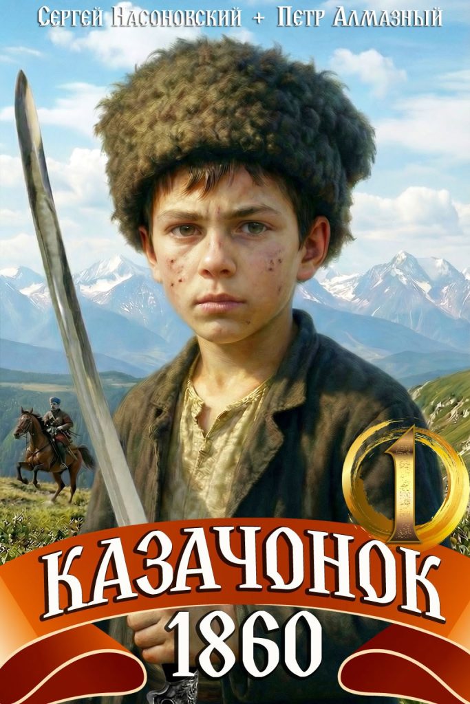 Обложка книги "Казачонок 1860. Том 1"